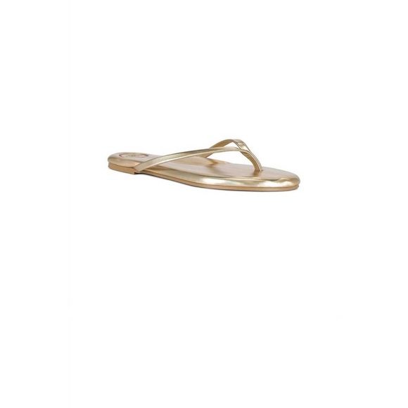 REVOLVE SOLEI SEA women's indie sandal in metallic gold size 11 NWT - Picture 4 of 12